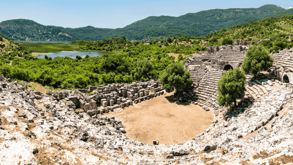 Dalyan Kaunos Antik Kenti ile Tarih Dolu Yolculuk