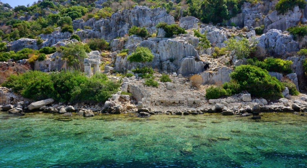 Kekova Batık Şehir Sular Altındaki Antik Kent 